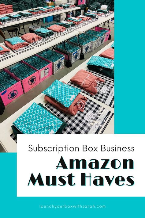 It's no secret that Subscription Box Business Owners get some of their best supplies right from Amazon. I've put together my all-time top 10 Amazon list for my Subscription Box Business! Investing in your business is something you should do every month. If one item saved you time or money, it will pay for itself immediately! #subscriptionboxbusiness #amazonforbusiness Amazon Must Haves for Subscription Box Businesses | How to Start a Subscription Box | Product-Based Business Tools Free Subscription Boxes, Diy Subscription Box, Best Monthly Subscription Boxes, Business Ideas For Women Startups, Subscription Box Business, Amazon List, Craft Box Subscription, Best Subscription Boxes, Gift Subscription Boxes