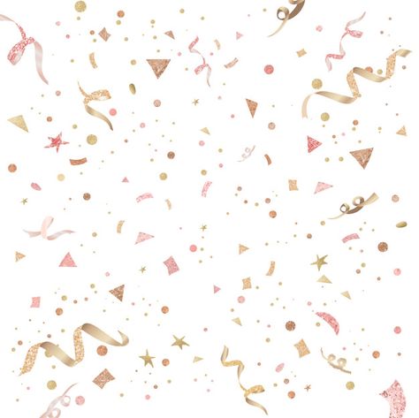 Light pink confetti celebratory design | Free Vector #Freepik #freevector #freebackground #freepattern #freewedding #freeribbon Gold Confetti Wallpaper, Confetti Backdrop, Party Planners Logo, Confetti Wallpaper, Sparkle Png, Pink Glitter Background, Confetti Background, Rose Gold Confetti, Pink Confetti