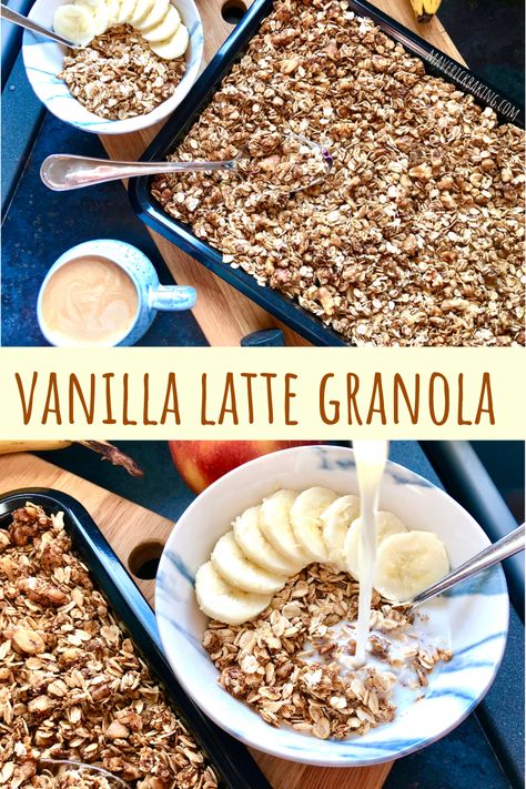 Healthier Breakfast, Healthy Oats, Ancient Grains, Dessert Toppings, Nuts And Seeds, Vanilla Latte, About Coffee, Granola Recipes, Breakfast Brunch Recipes