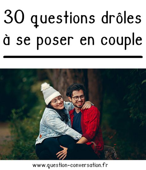 Questions drôles amour Question Couple, Humour Couple, 30 Questions, Couple Questions, Relationship Questions, Couple Relationship, St Valentin, Relationship Tips, Date Night