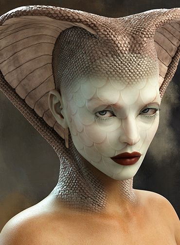 Photoshop Portrait, 3d Photoshop, Prosthetic Makeup, Art Alien, Portrait Woman, 다크 판타지, Alien Concept Art, Alien Art, Creative Hairstyles