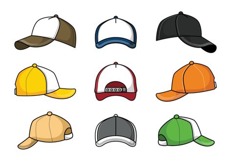 Trucker Hat Drawing, Hats Drawing, Mens Hat Store, Accessories Design Sketch, Truck Images, Truck Wallpaper, Hat Drawing, Hat Template, Apparel Design Inspiration