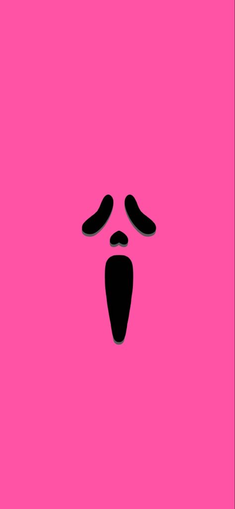 Hot Pink Ghost Face, Ghost Face Pink Wallpaper, Cute Esthetician Wallpaper, Pink Ghost Face Wallpaper Aesthetic, Halloween Pink Background, No You Hang Up Scream Wallpaper, Scream Wallpapers Iphone Pink, Ghostface Pink Wallpaper, Scream Wallpapers Pink