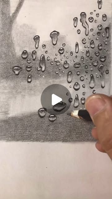 Shane Burke on Instagram: "How to draw realistic water droplets 🌧️ Black Friday is almost here! Click the link in my bio to sign up for the waitlist to be notified when registration opens for my Drawing Mastercourses. Don’t miss the biggest deal of year! 

#drawingtutorial #howtodraw #learntodraw #drawinglesson #artteacher" Dyi Art, How To Draw Realistic, Realistic Sketch, Draw Realistic, Drawing Designs, Watercolor Tutorial, Sketching Drawing, Tangle Patterns, Painting And Drawing