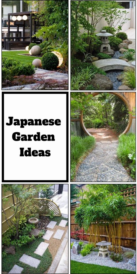 Japanese Garden is composed mostly of pebbles, rocks, and boulders which are natural materials to connect with nature and bring the human spirit to calmness and peacefulness. They are great benefits that a Japanese Garden gives. In addition, this garden style is easy to repair because gravel is mainly used as well as this garden style has a very attractive image and creates an oasis of calm where you can get out of your hustle and bustle life. Japanese Garden Design Layout, Diy Japanese Garden Decor, Japanese Rock Garden Ideas, Mini Japanese Garden, Diy Japanese Garden, Japanese Garden Ideas, Japanese Gardens Design Ideas, Japanese Inspired Garden, Japanese Rock Garden