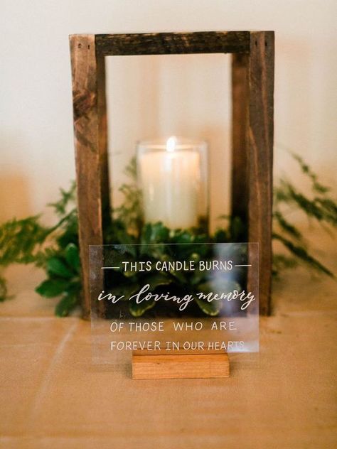 Carly Marie, Memory Table Wedding, Memory Table, Signing Table Wedding, Memorial Candle, Future Wedding Plans, Wedding Goals, Wedding Memorial, Wedding Time