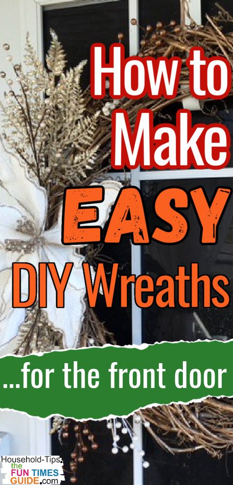 Diy Easy Wreaths For Front Door, Grape Vine Christmas Wreath Ideas, How To Decorate A Grapevine Wreath, How To Make Wreaths For Front Door, Grape Vine Wreaths Diy, Decorating Grapevine Wreaths, Grapevine Wreath Ideas Diy, Easy Door Wreaths, Diy Winter Wreaths