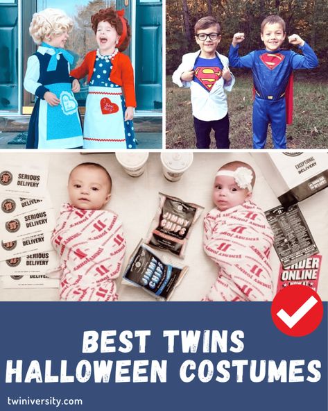 Twins Halloween Costumes, Twin Baby Costumes, Twin Girl Costumes, Twin Costume Ideas, Toddler Boy Costumes, Toddler Boy Halloween Costumes, Twin Costumes, Twin Halloween