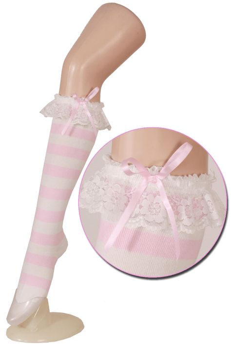 Gyaru Socks, 일본 패션, Lace Socks, Cute Socks, J Fashion, Pink Outfits, Pink Princess, Kawaii Clothes, Dream Clothes