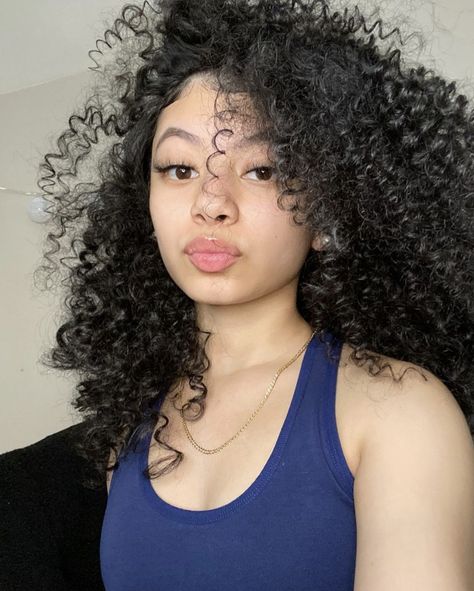 Natural Curly Hairstyles, Biracial Women, Long Natural Curly Hair, Mixed Curly Hair, Big Box Braids Hairstyles, Beautiful Curly Hair, Curly Girl Hairstyles, Long Natural Hair, Hair Natural