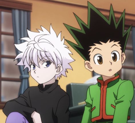 Greed Island, Killua X Gon, Gon X Killua, Killua And Gon, Gon And Killua, Gon Killua, Anime Hunter, Anime Friendship, Gel Set