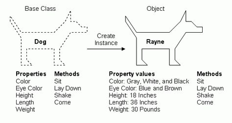 This simple explanation NAILS OOP - Object Oriented Programming Example Oop Programming, C Sharp Programming, Computer Class, Object Oriented Programming, C Programming, Feedback For Students, Programming Code, Java Programming, Educational Infographic