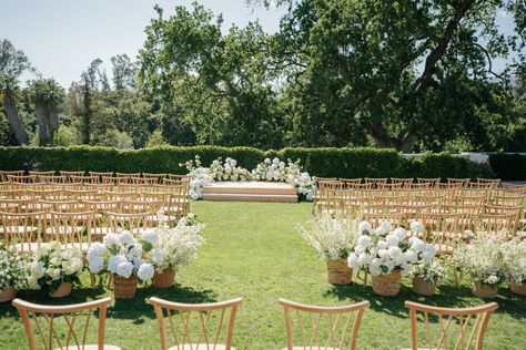 Garden Chic Wedding, Backyard Reception, Ceremony Design, Hydrangeas Wedding, Romantic Garden Wedding, Wedding Petals, Ceremony Seating, Wedding Aisle, Wedding Mood Board