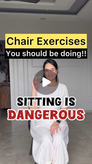 Exercise While Sitting In A Chair, Exercises For Sitting All Day, Chair Workout Exercises, Obese Workout, Lower Body Fat, Seated Exercises, Yoga Workout Clothes, Workout For Flat Stomach, Effective Workout Routines