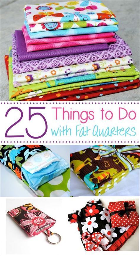 Fat Quarter Sewing Projects, Fat Quarter Projects, Folded Fabric, Diy Bebe, Trendy Sewing, Costura Diy, Beginner Sewing Projects Easy, Small Sewing Projects, Leftover Fabric