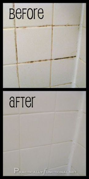 Homemade Grout Cleaner, Scrubbing Bubbles, Oven Cleaner, Health Tips For Women, After Pictures, Grout Cleaner, Simple Life Hacks, Diy Health, Before And After Pictures