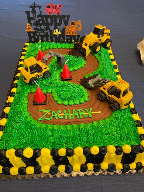 Construction Birthday Party Cakes, Construction Theme Cake, Tractor Birthday Cakes, Construction Birthday Party Food, Construction Birthday Cake, Truck Birthday Cakes, Tractor Cake, Construction Theme Birthday Party, Construction Cake