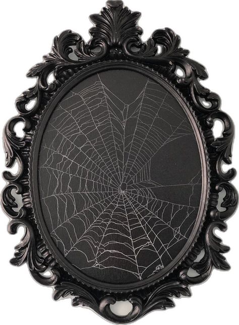 Vintage Mirror Tattoo, Mirror Tattoos, Gothic Pictures, Real Spiders, Tattoo Shading, Victorian Frame, Goth Home, Goth Home Decor, Thigh Tattoos Women