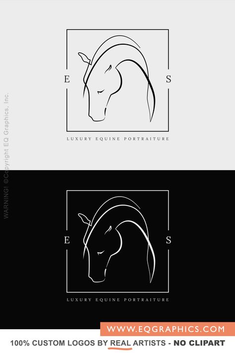 Horses Logo Design, Equine Therapy Logo, Equestrian Logo Design, Horse Logo Design Graphics, Horse Logo Inspiration, Equestrian Branding, Horse Graphic Design, Equine Logo Design, Simplistic Logo