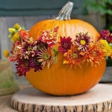 Fall Decor Can Be Easy... - Me and My Captain Cool Pumpkin Designs, Fall Centerpieces Diy, Outdoor Fall Decor Ideas, Fall Pumpkin Centerpieces, Pumkin Carving, Creative Pumpkin Carving, Pumpkin Display, Creative Pumpkins, Fall Arrangements