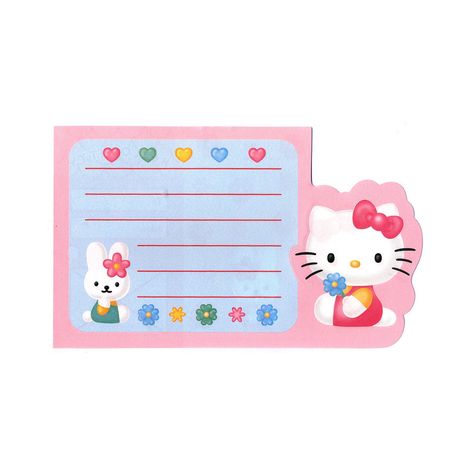 Hello Kitty Notes, Journal Png, 헬로키티 배경화면, Memo Pad Design, Writing Paper Printable Stationery, Note Writing Paper, Writing Paper Printable, Printable Envelope, Bullet Journal Design Ideas