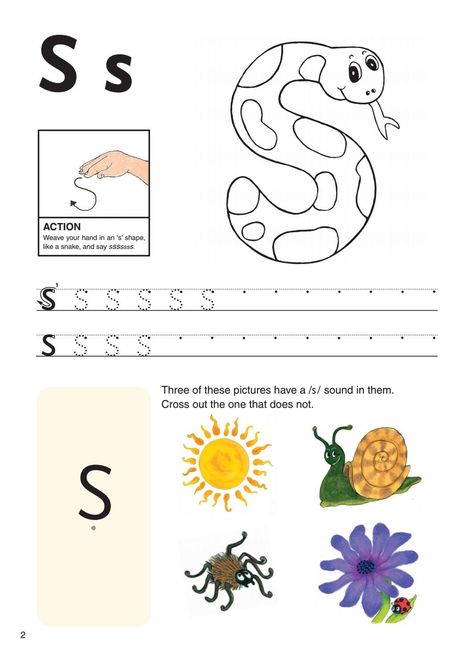 Jl772 jolly phonics pupil book 1 (colour in print letters) Jolly Phonics S Sound Worksheet, S Jolly Phonics, Phonics Worksheets Preschool, Jolly Phonics Worksheets, S Phonics, Jolly Phonics Printable, Jolly Phonics Activities, Teach English To Kids, Kids Learning Videos