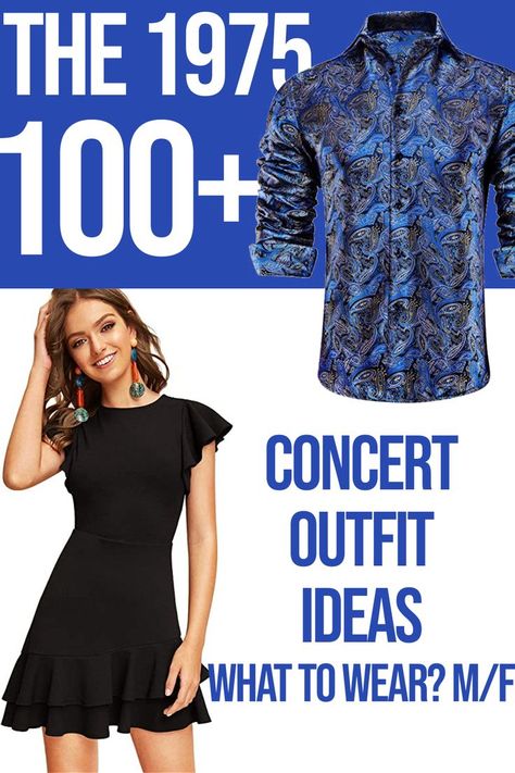 Need a The 1975 outfit for their concert? We gathered over 100 stylish, cute, and cool The 1975 concert outfits, so you can easily create your ideal event outfit! The 1975 Concert Outfit Ideas, 1975 Concert Outfit Ideas, The 1975 Outfit, 1975 Outfit, The 1975 Concert Outfit, 1975 Concert, The 1975 Concert, Concert Outfit Plus Size, Concert Outfit Men