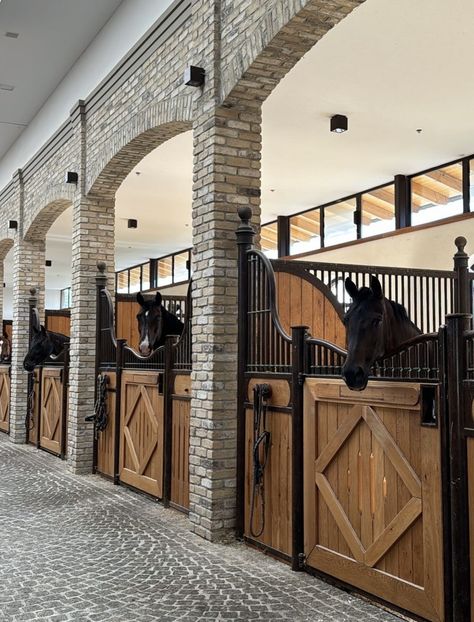 Fancy Horse Barns, Luxury Horse Stables, Luxury Horse Barns, Dream Barn Stables, Equestrian Stables, Equestrian Barns, Stable Style, Horse Barn Ideas Stables, Horse Barn Designs