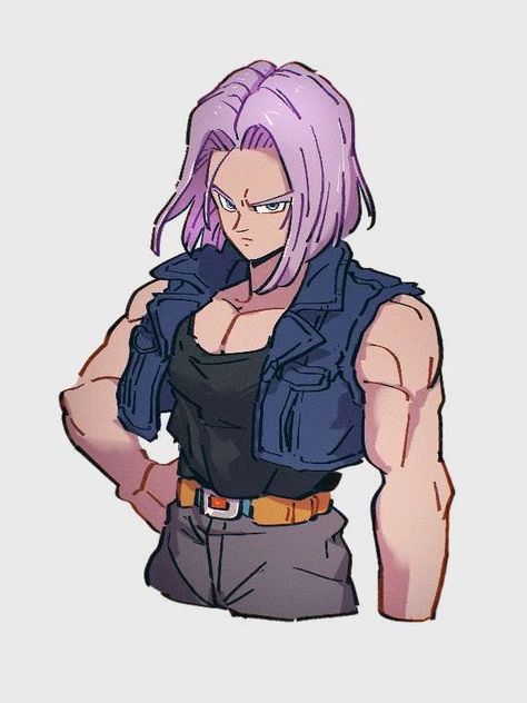 Trunks Fanart, Future Trunks Dbz, Trunks Dbz, Future Trunks, Dragon Ball Painting, Dbz Art, Anime Guys Shirtless, Dragon Ball Super Manga, Dragon Ball Artwork