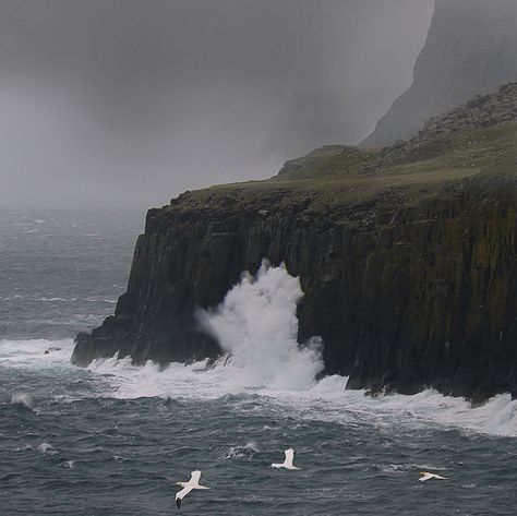 So tönet denn, schäumende Wellen, Und windet euch rund um mich her! Mag Unglück doch laut um mich bellen, Erbost sein das grausame Meer! W Hotel, Crashing Waves, Isle Of Skye, Pretty Places, Outlander, The Ocean, Rocky, Scotland, Beautiful Places