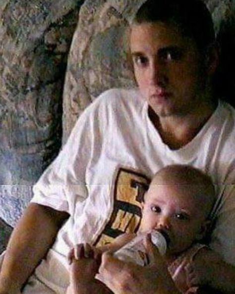 mockingbird by eminem (2005) @eminem poured his heart out in the song “mockingbird,” dedicating it to his two young daughters, hailie jade and alaina marie (lainie), the niece whom he adopted, they were 9 and 10 years old at the time he recorded the song. through his lyrics, eminem offered a heartfelt apology and a promise to his girls, vowing to be the father they deserved and to provide them with a better life, who had to endure a lot of hardships and struggles growing up in detroit. The... Lyrics Eminem, Hailie Jade, Eminems Daughter, Eminem Lyrics, Best Rapper Ever, 2000s Music, Eminem Slim Shady, Marshall Mathers, Slim Shady