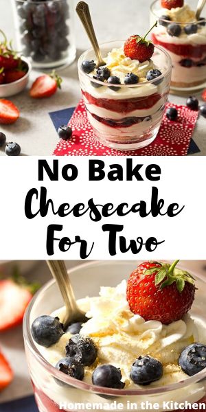 No Bake Cheesecake For Two, Heavy Whipping Cream Desserts, Cream Cheese Parfait, Shooter Desserts, Chocolate Trifles, Cool Whip And Cream Cheese, Dessert For 2, No Bake Cheesecake Cups, Cheesecake For Two