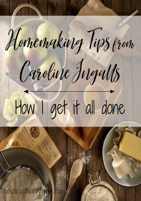 Caroline Ingalls, Short Pastry, Happy Homemaking, Cleaning Schedules, Titus 2, Christian Homemaking, Homestead Life, Large Family Meals, Homemaking Tips