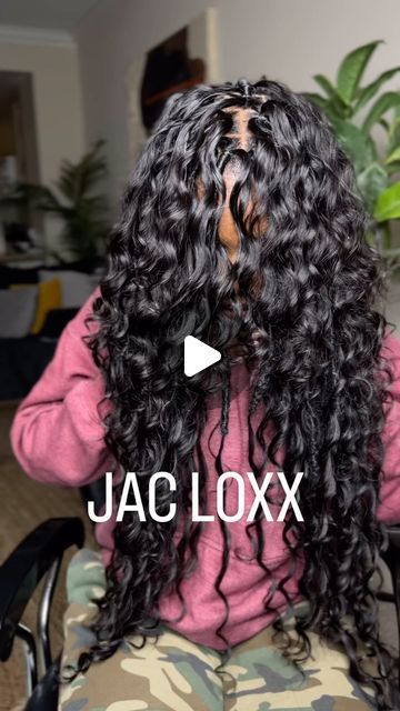 JAC Hair & Beauty, LLC on Instagram: "Soft like butter kinda curls. Juicy jac loxx. Must be booked at least 48hours before appointment date . . . . . #locs #jacloxx #boholocs #bohemianlocs #fauxlocs #hairstylist #protectivestyles #protectivehairstyle #bohobraids #bohemianbraids #goddeslocs #ochairstylist #ocbraider #braidstyles #braidstylist #lahairstylist #labraids #labraider #labraiders #hairideas #curlybraids #curlylocs" Long Loc Styles Women Weave, Brazilian Sew In Hairstyles, Styles For Boho Locs, Mermaid Locs Goddess Crochet, Braided Hairstyles French Curls, Black Women Hair Inspiration, Prelooped Crochet Hair, Long Hair Styles For Black Women, Crochet Braids With Bangs