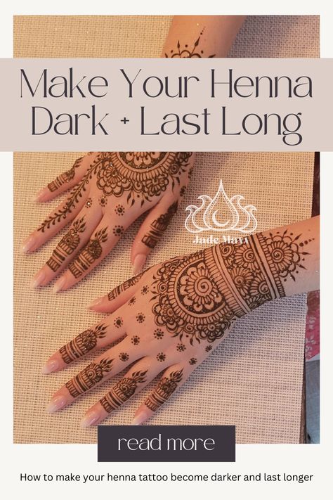 Make your henna dark with these tips! How To Make Henna Stain Darker, How To Henna Tattoo Step By Step, How To Make Henna Darker, Diy Henna Recipe, Diy Henna Tattoo Recipe, Henna Tattoo Recipe, Henna Tips, Henna Tattoo Diy, Henna For Beginners