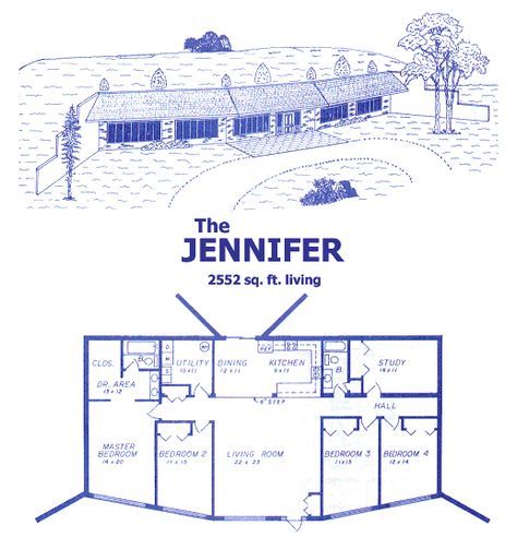 Davis Caves Earth-Sheltered Home Berm House, House Underground, Underground House Plans, Earth Sheltered Homes, Sheltered Housing, Earthship Home, Earth Sheltered, Downtown Raleigh, Underground Homes