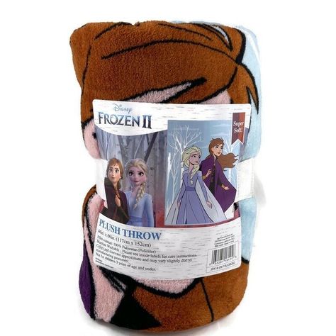 Disney Frozen II 2 Elsa & Anna Plush Throw Blanket 46 x 60" in Super Soft Warm Brand New! Ideas Decoracion, Plush Throw Blanket, Lavender Nails, Pony Birthday, Disney Frozen 2, Plush Throw Blankets, Elsa Anna, Frozen 2