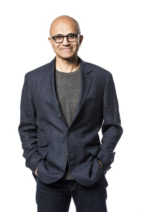 Satya Nadella - Stories Professor Aesthetic, Satya Nadella, Online Stock Trading, Business Portrait, Business Career, Leadership Roles, Brand Image, Ny Times, African Fashion