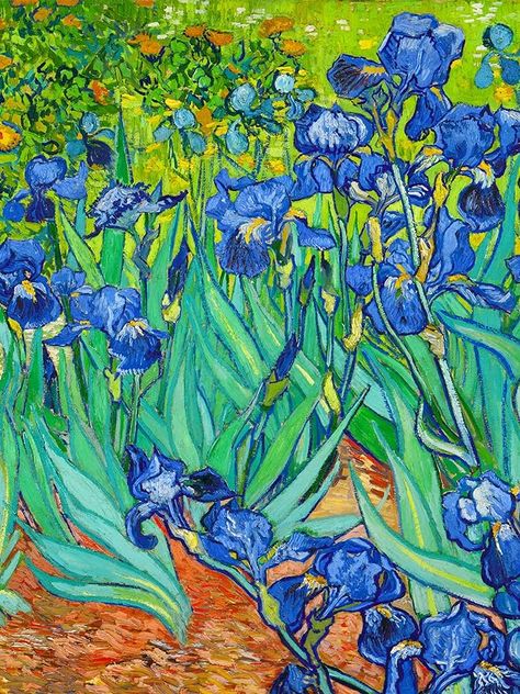 Amazon.com: jenesaisquoi Canvas Wall Art Famous Oil Paintings, Irises Floral Van Gogh Art Prints, Van Gogh Artwork Famous Art Posters Ready To Hang for Living Room, Bedroom, Office (Unframed, 12" x 16"): Posters & Prints Famous Oil Paintings, Van Gogh Artwork, Famous Art Paintings, Van Gogh Prints, Van Gogh Wall Art, Van Gogh Irises, Iris Painting, Vincent Van Gogh Art, Paintings Famous