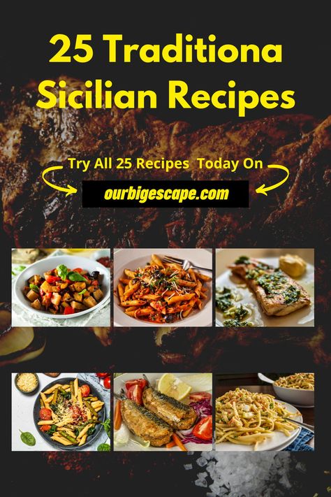 Sicily Food Sicilian Recipes, Sicilian Dinner Recipes, Authentic Italian Recipes Sicily Sicilian Food, Authentic Sicilian Recipes, Traditional Sicilian Recipes, Sopranos Recipes, Sicilian Recipes Authentic, French Vegetarian, French Vegetarian Recipes