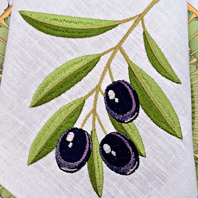 Fruits | Berries | Vegetables Free Embroidery Patterns Machine, Minimal Illustration, Stained Glass Jewelry, Black Olives, Types Of Embroidery, 자수 디자인, Free Machine Embroidery Designs, Embroidery Software, Online Pattern