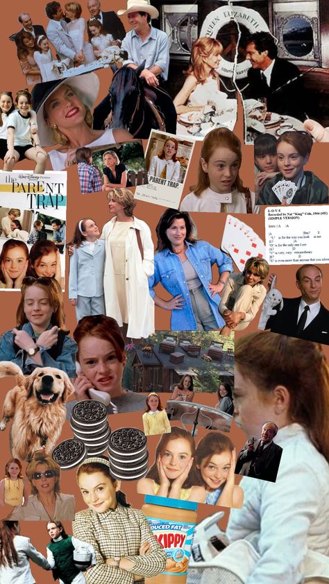 parent trap The Parent Trap Aesthetic, Parent Trap Movie, The Parent Trap, Tela Iphone, Comfort Movies, Bride Top, Parent Trap, Nat King Cole, 90's Fashion