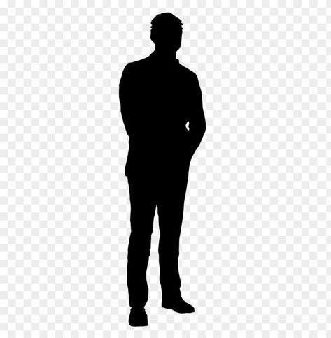 Man Sillouhette Drawing, Person Silhouette Standing, Standing Silhouette, Human Png, Male Silhouette, Starbucks Crafts, Person Png, Art Topics, Silhouette Of A Man