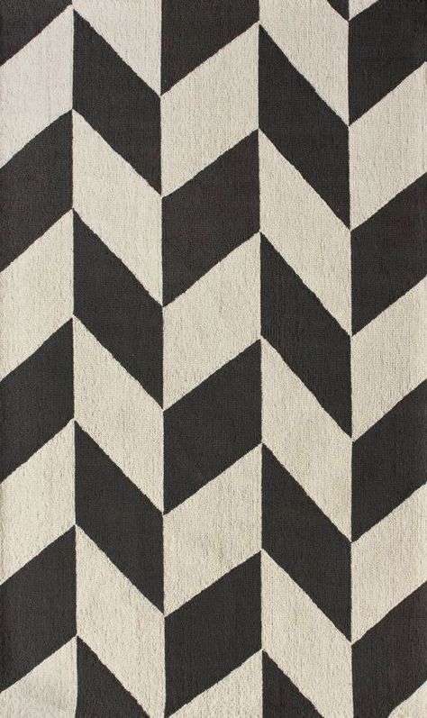 Rugs USA Homespun Chevron Charcoal Rug $153 6x9 Hand Hooked Wool Rug, Graphic Rug, Chevron Rugs, Charcoal Rug, Hand Hooked Rugs, Hooked Wool, Rugs Usa, Contemporary Rugs, Rug Hooking