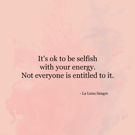 No photo description available. Selfish Quotes, Life Notes, Be Selfish, Positive Motivational Quotes, Energy Quotes, Notable Quotes, Quotes On Instagram, Journal Quotes, Positive Quotes Motivation