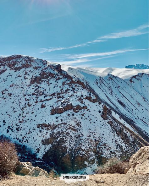 Nature Snow, Winter Mountains, Snowy Mountains, Natural Landmarks, Nature