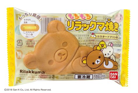 Custard Taiyaki, Japanese Snacks Packaging, Japanese Food Packaging, Japan Snacks, Japanese Candy Snacks, Rilakkuma Korilakkuma, Food Png, K Food, Cute Snacks