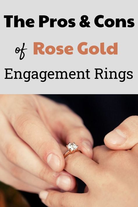 Engagement Nails Rose Gold Ring, Gold Vs Rose Gold Engagement Ring, Rose Gold Vs Yellow Gold Engagement Ring, Nails With Rose Gold Ring, Nails For Rose Gold Ring, 18k Rose Gold Engagement Ring, Rose Gold And Yellow Gold Together, Rosegold Engagement Rings, Rose Gold Vs Yellow Gold