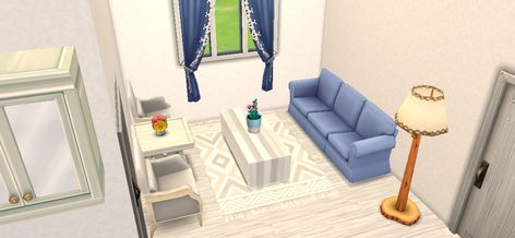 The Sims mobile room idea , the living space for you to hangout and chatting with each other The Sims Mobile, Sims Mobile, Rooms Ideas, Room Idea, The Sims, Living Area, Living Spaces