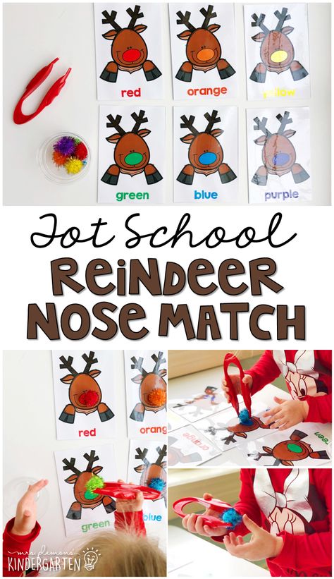 Tot School: Reindeer - Mrs. Plemons' Kindergarten Reindeer Crafts Preschool, Christmas Lesson Plan, December Lessons, Christmas Activities For Toddlers, Preschool Christmas Activities, Gingerbread Theme, Christmas Lesson, Reindeer Craft, Preschool Christmas Crafts